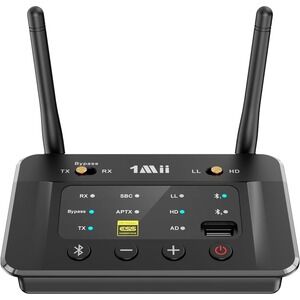 1Mii B03S Bluetooth Audio Adapter TX RX Dual Link DAC TV‎ Stereo